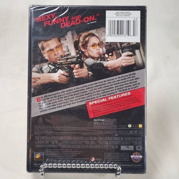 Mr. & Mrs. Smith [DVD] New - Picture 2 of 2